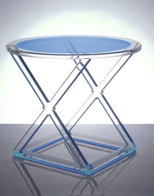 XOXO Occasional Side Table in Lagoon