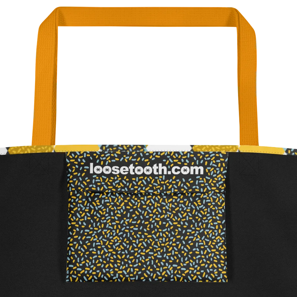 You, Me, and Ice Cream | Large Tote Bag