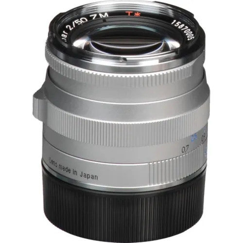 ZEISS Planar T* 50mm f/2 ZM Lens | Silver