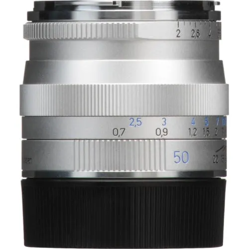 ZEISS Planar T* 50mm f/2 ZM Lens | Silver