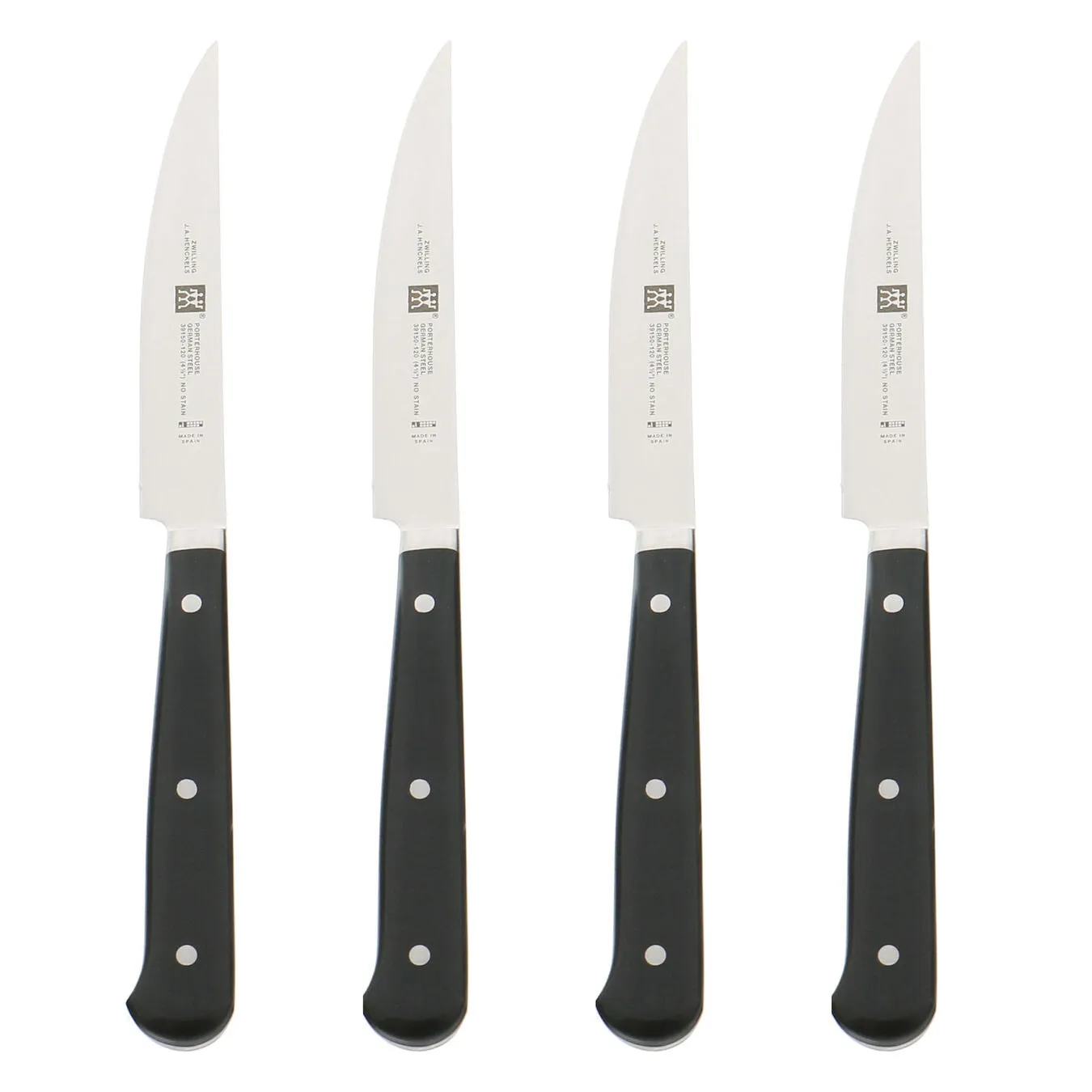 Zwilling - 4-PC STEAK KNIFE SET IN BEECHWOOD BOX
